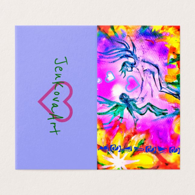 BELIEVE <3 FAERIES MINI CARDS (Outside Unfolded)