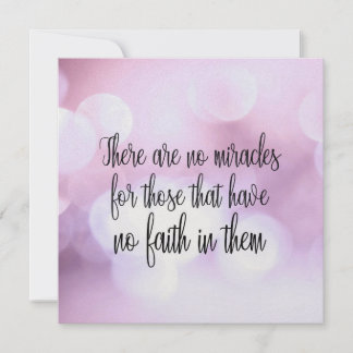 BELIEVE 5.25 x 5.25 card