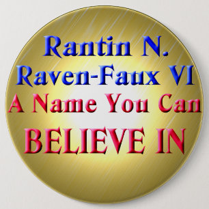 BELIEVE! 6 CM ROUND BADGE