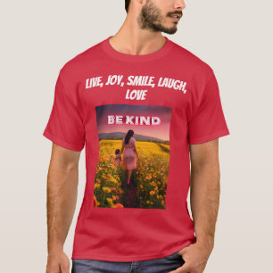 Believe, Achieve, Succeed live life with Joy T-Shirt