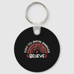 Believe Awareness Month   Sickle Cell Anaemia  Key Ring