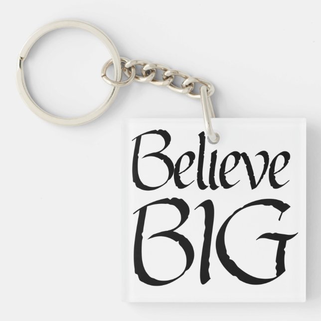 Believe BIG Key Ring (Front)