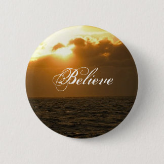 Believe Button Pin