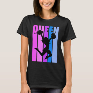 Believe Cheerleading Queen Cheer Girl Cheerleader T-Shirt