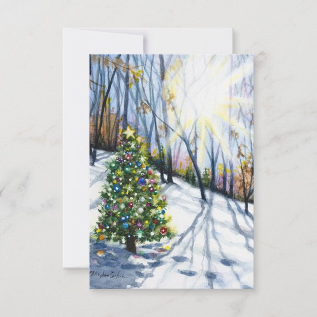 Believe Christmas Card  (Front)