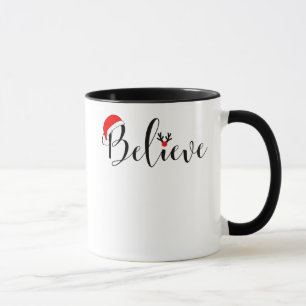Believe Christmas Cup Xmas Graphic