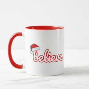 Believe Christmas Mug