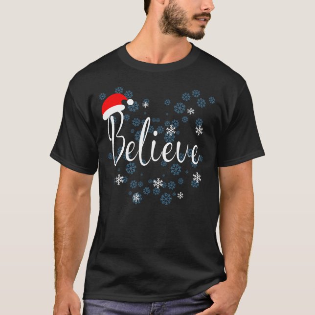 Believe Christmas T-Shirt (Front)