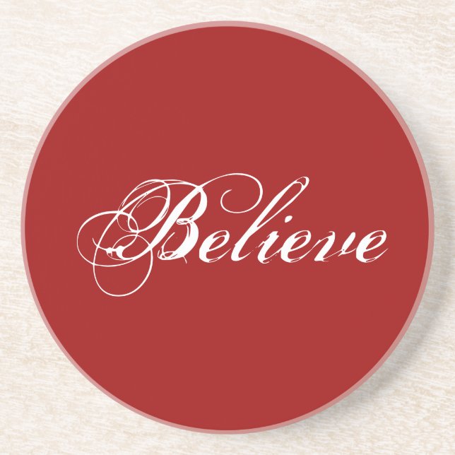 Believe Coaster (Front)