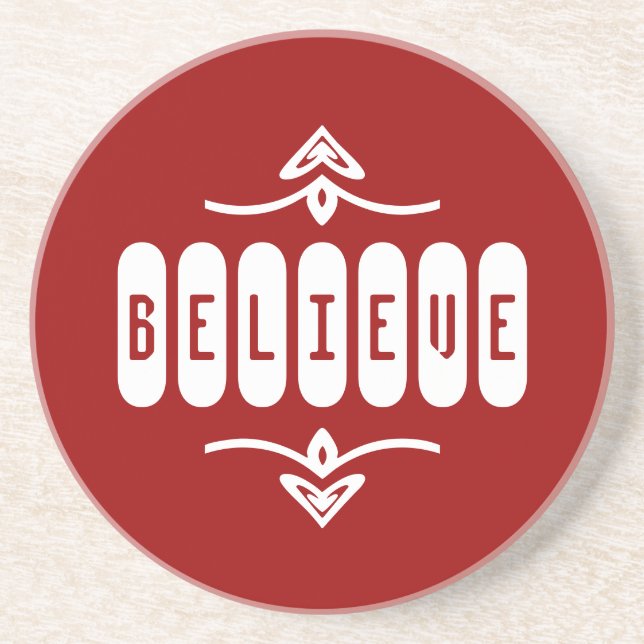 Believe Coaster (Front)