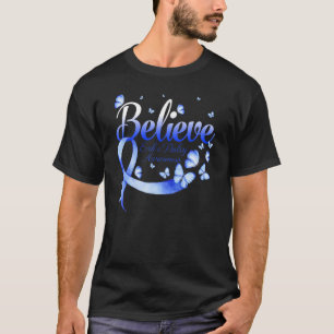 Believe Erb's Palsy Awareness Butterfly T-Shirt