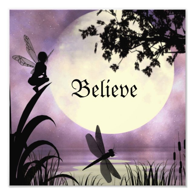 Believe fairy print (Front)