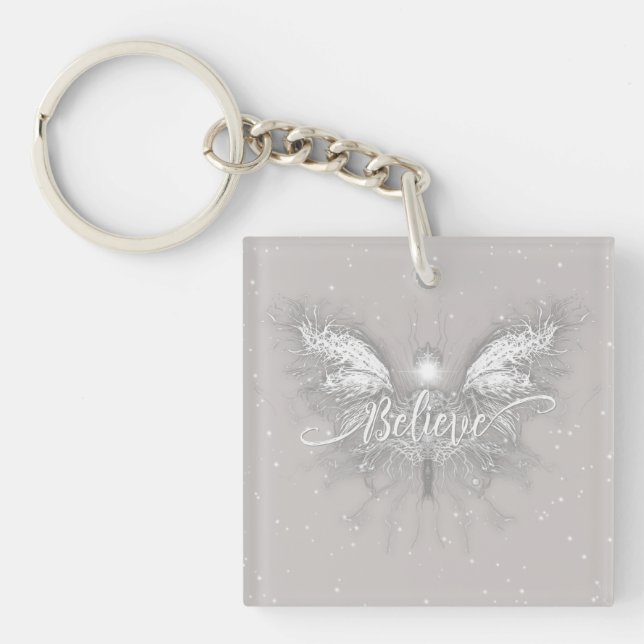 Believe Fairy Starlight Fantasy Key Ring (Front)