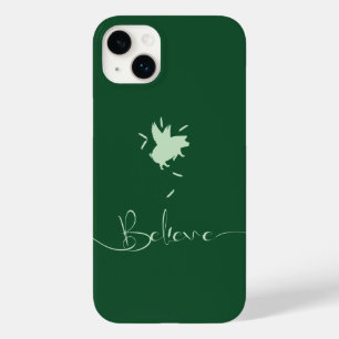 Believe-Falling Pig Feathers Case-Mate iPhone 14 Plus Case