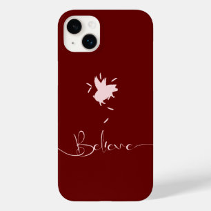Believe-Falling Pig Feathers Case-Mate iPhone 14 Plus Case