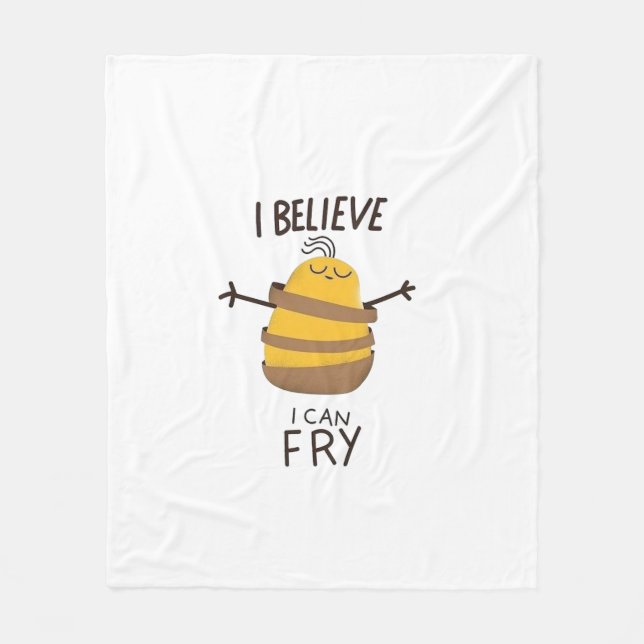 Believe  fleece blanket (Front)