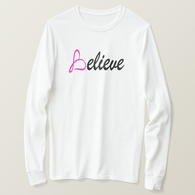 Believe Healing Unisex Tee (Design Front)