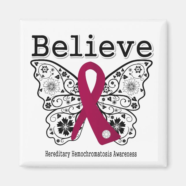 Believe Hereditary Hemochromatosis Magnet (Front)