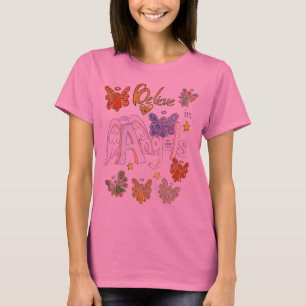 Believe in Angels Inspirational Art Custom Shirts