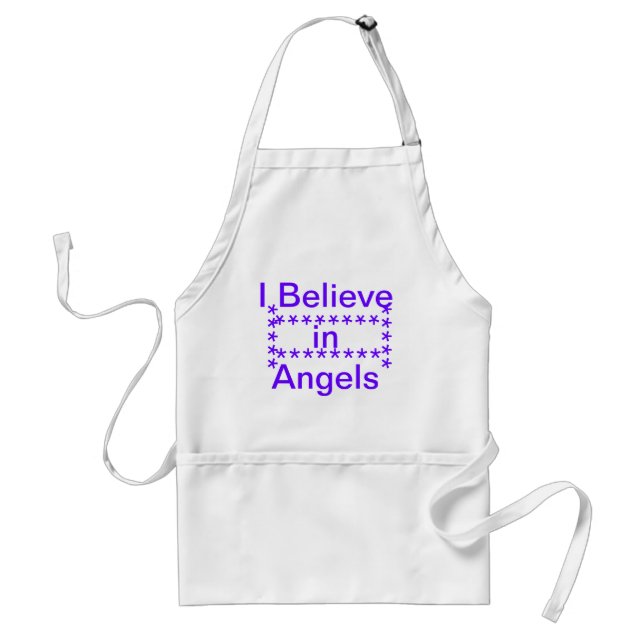 believe in angels standard apron (Front)