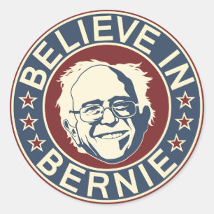 Believe in Bernie Sticker (V2)