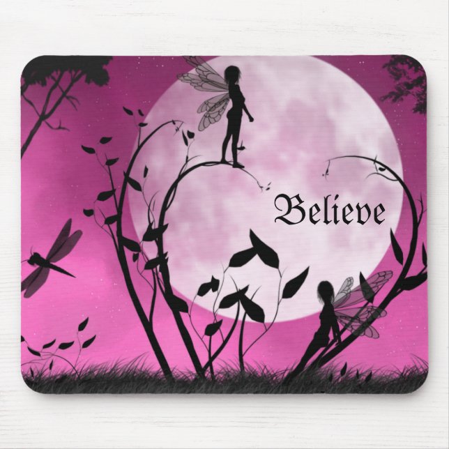 Believe in fairies Mousepad (Front)