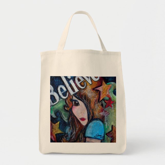 Believe In Fairies Tote Bag (Front)