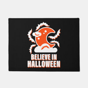 Believe In Halloween Doormat