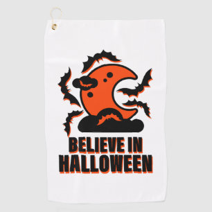 Believe In Halloween Golf Towel