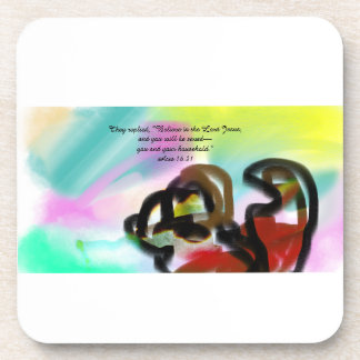 Believe in Jesus Coaster