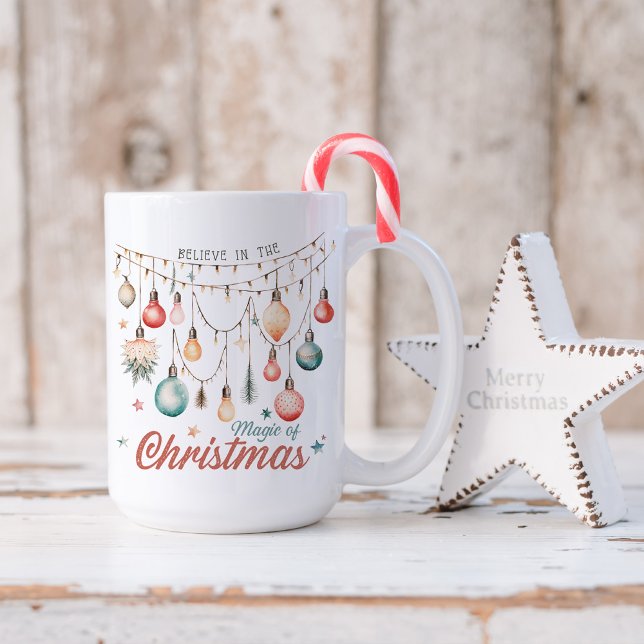 Believe in Magic Christmas Mug (Creator Uploaded)