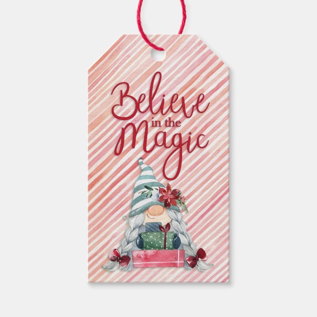 Believe In Magic Gift Tags (Front)