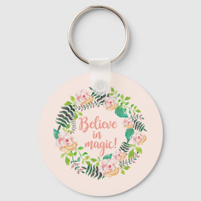 BELIEVE IN MAGIC! KEY RING (Front)