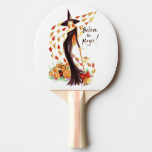 BELIEVE IN MAGIC PING PONG PADDLE