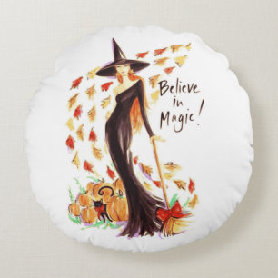 BELIEVE IN MAGIC ROUND CUSHION