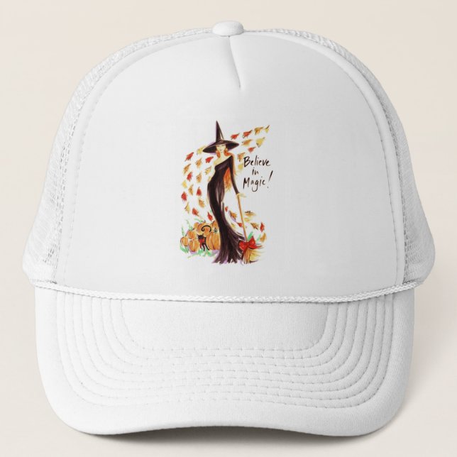 BELIEVE IN MAGIC TRUCKER HAT (Front)