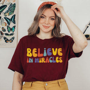Believe In Miracles Cute IVF Mama In Vitro T-Shirt