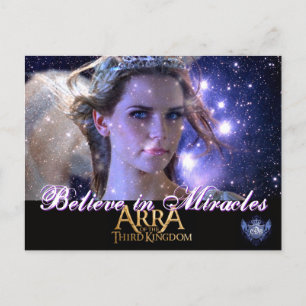 BELIEVE IN MIRACLES -Postcard Postcard