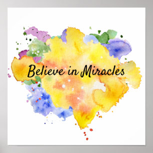 Believe in Miracles Poster