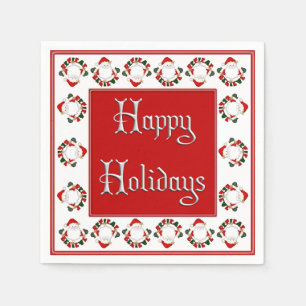 Believe in Santa Style 2-Paper Napkins