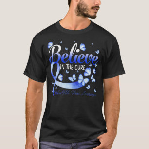 Believe In The Cure West Nile Virus Awareness Butt T-Shirt