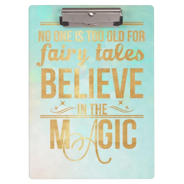Believe in the Magic Clipboard (Front)