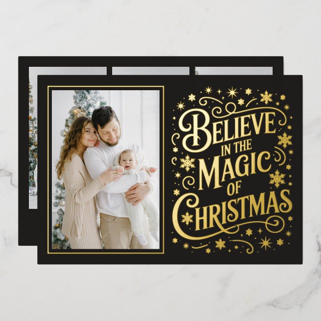 Believe In The Magic Of Christmas (Front/Back)