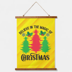 Believe in The Magic Of Christmas-82309 Hanging Tapestry