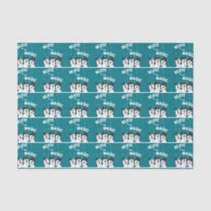Believe in the Magic Snowmen Tissue Paper
