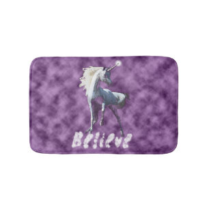 Believe in Unicorns Bath Mat