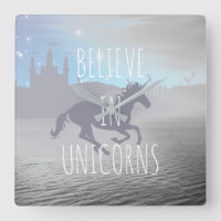 Believe in Unicorns Whimsical Art