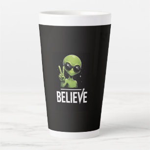 Believe in US Latte Mug