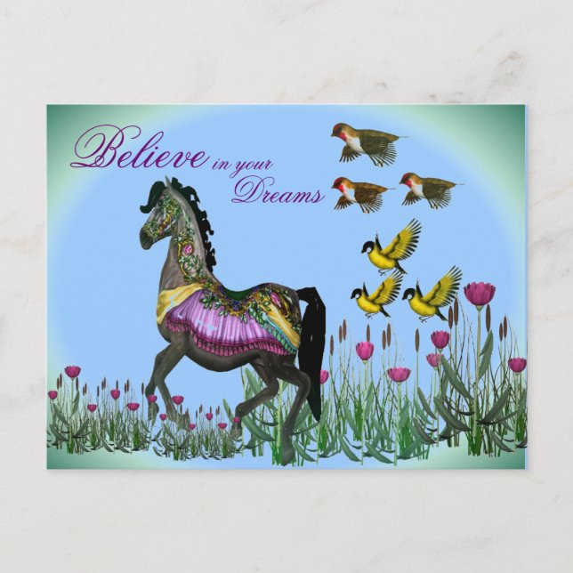 Believe in your Dreams Postcard (Front)