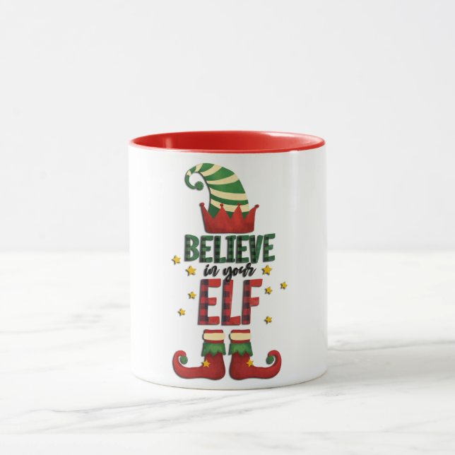 Believe In Your Elf Mug (Center)